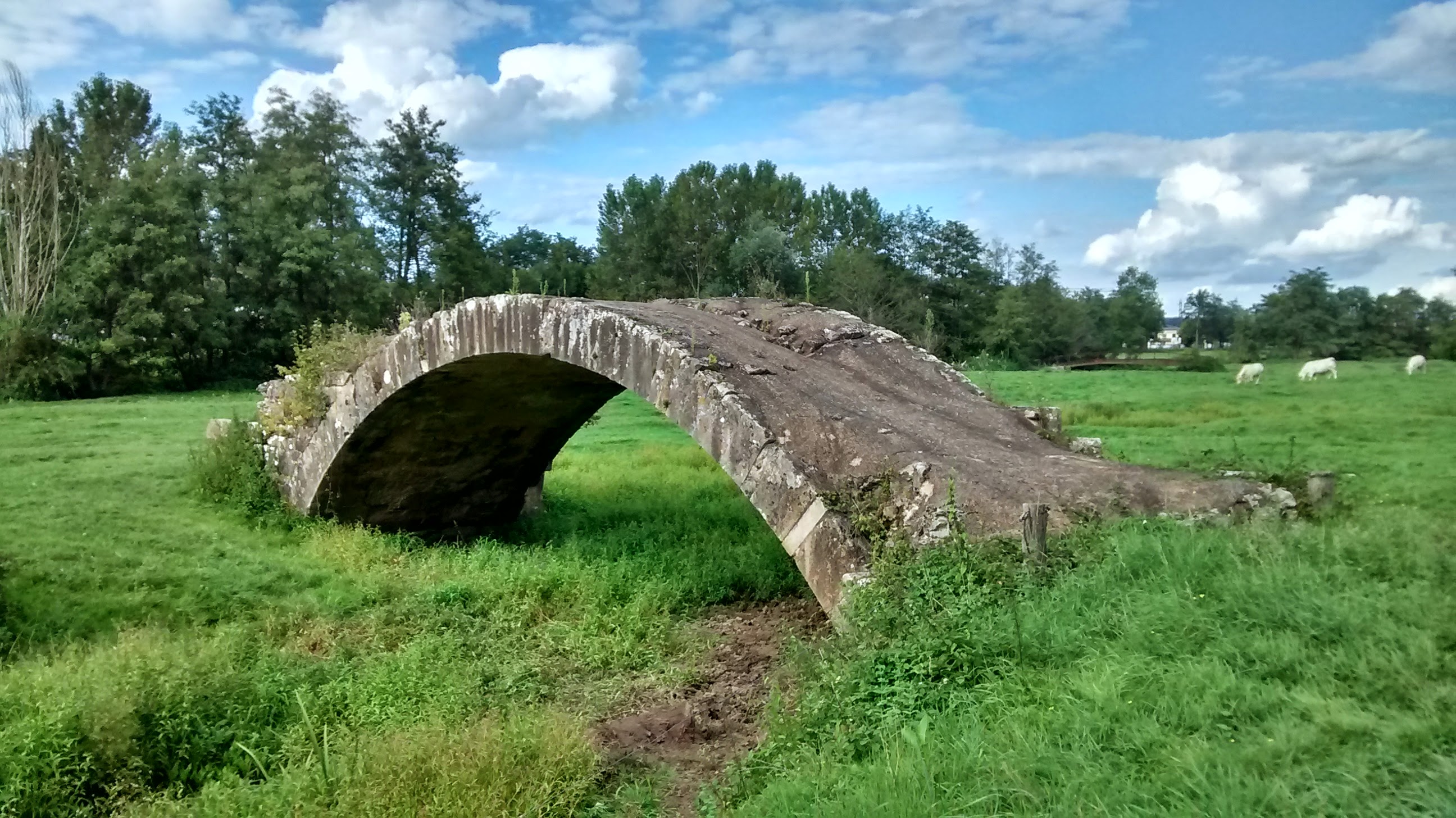 Le pont du Diable en août 2014