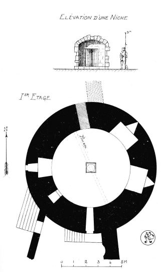 Le premier étage de la tour, par Antoine Bonin