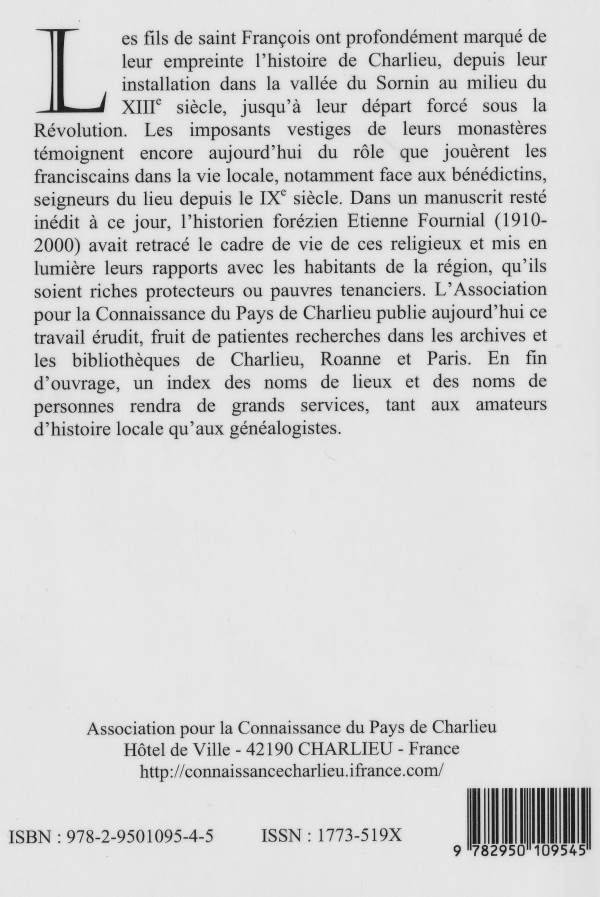 Les maires et la vie politique à Charlieu, par Emmanuel Gondy